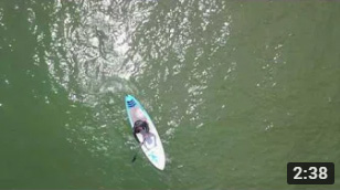 長手島サーフィン空撮